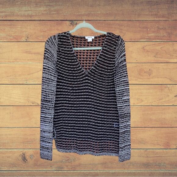 HELMUT LANG Open Knit Marled Pullover - Picture 2 of 10